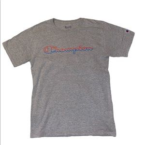 Mens Champion tee Gray